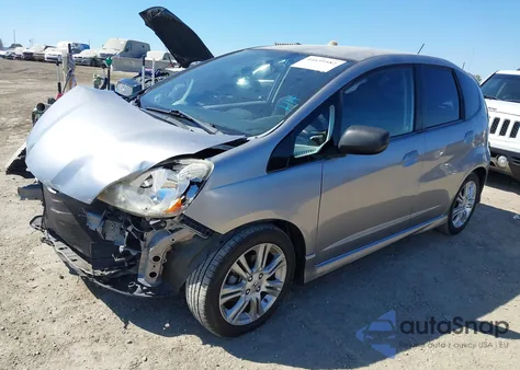 2009 Honda Fit Sport из США, поврежденный, VIN JHMGE88449S037896